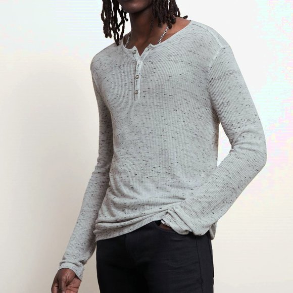 ISSEY MIYAKE MEN linen Brush tag, shearing, nep, placket Short sleeve shirt tops LG12144 terracotta M main image 1